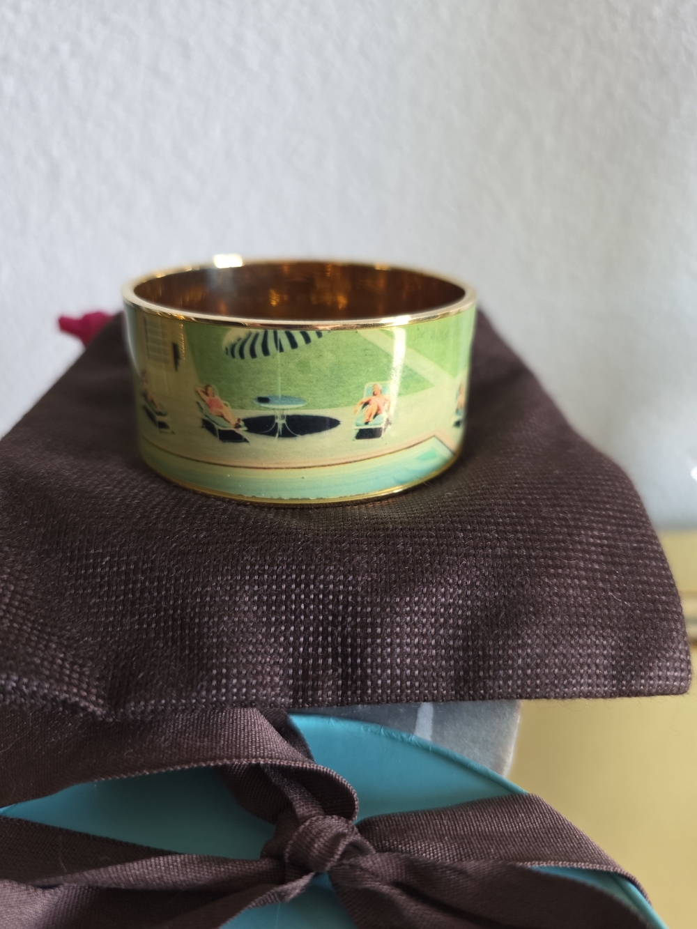 kate spade All In a Day's Work Enamel Bangle
